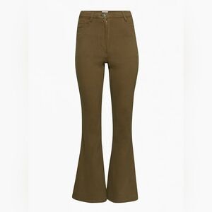aritzia wilfred two step high rise flare pants